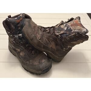 Danner Men's Size 11.5 US High Ground 8” Boots Brown 400g Thinsulate Gore-Tex